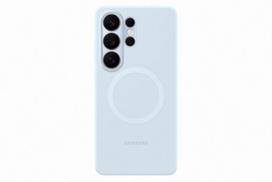 telefonai samsung galaxy - Dėklas Samsung Galaxy S26 Ultra Silicone Magnet Cover Light Mėlyna - 2 nuotrauka