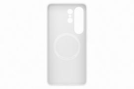 s26 ultra deklas - Dėklas ES948CW Silicone Magnet Case Samsung Galaxy S26 Ultra, Baltas - 4 nuotrauka