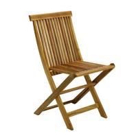 lauko stalas ir kedes - Home4you Finlay Table And 2 Chairs Set Acacia - 3 nuotrauka