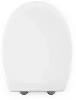Beldray LA037062PEU7 antibakterinis greito atleidimo klozeto dangtis, Baltas