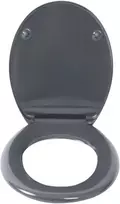 Klozeto dangtis DU07 lėtas dark pilkas