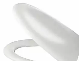 Hamberger Sanitary Arctiq klozeto dangtis s-c - baltas su švelniu uždarymu ir nuėmimu. Tinka Ifø Cera ir Skanitet.