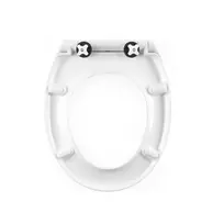 klozeto sedyne - Beldray LA037062PEU7 antibakterinis greito atleidimo klozeto dangtis, Baltas - 3 nuotrauka