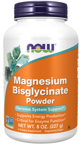 gramai - Now Foods Magnio bisglicinato milteliai - 227 g - 4 nuotrauka