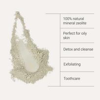 kika - KIKI Health Zeolite - ceolitas žarnynui, milteliai, 120 gr. - 2 nuotrauka