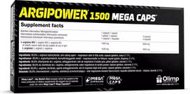 power caps - Olimp Argi Power 1500 Mega Caps 120 kaps - 5 nuotrauka