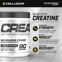 kreatinas - CELLUCOR Kreatinas 306g - 2 nuotrauka