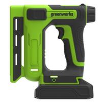 akumuliatorinis kabiu pistoletas - Greenworks G24CS10, 24 V, 1.5 kg - 2 nuotrauka