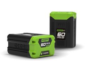 pakrovej 60v - Akumuliatorius Greenworks GSK60B2; 60 V; 2,0 Ah; Li-ion + pakrovėjas - 2 nuotrauka