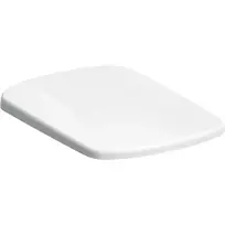 Geberit Selnova Square klozeto dangtis, kietas plastikas, švelnus uždarymas, baltas 500.334.01.1