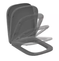Ideal Standard i.Life B - Apvyniojamas klozeto dangtis, SoftClose, blizgiai pilkas T468358