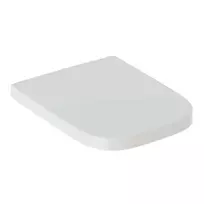 Geberit Selnova Square klozeto dangtis, kietas plastikas, švelnus uždarymas, baltas 501.556.01.1