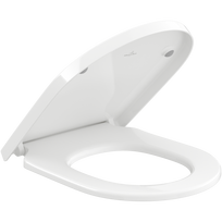 villeroy boch subway dangtis - Villeroy & Boch Subway 3.0 klozeto dangtis, švelnaus uždarymo, Alpių baltas, 8M42S101 - 3 nuotrauka