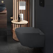 villeroy boch subway klozeto dangtis - Klozeto dangtis Villeroy&Boch Subway 3.0 Soft Close, grafito, 8M42S1i4 - 3 nuotrauka