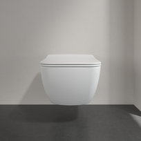 klozetas unitazas - Villeroy & Boch Venticello klozeto dangtis su dangčiu, baltas 9M79S101 - 6 nuotrauka