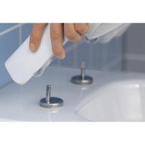 klozetas unitazas - Villeroy & Boch ViCare Compact klozeto dangtis, Alpine White, 9M676101 - 2 nuotrauka