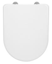 klozetas unitazas - Sapho Lena - Soft Close klozeto dangtis, antibakterinis, duroplastas, baltas 1703-113 - 10 nuotrauka