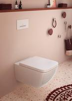 klozetas unitazas - Villeroy & Boch Venticello klozeto dangtis su dangčiu, Alpine White 8M22S101 - 3 nuotrauka
