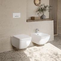 klozetas unitazas - Villeroy & Boch Venticello klozeto dangtis su dangčiu, Alpine White 8M22S101 - 4 nuotrauka