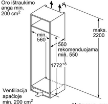 bosch saldytuvas - Bosch KIR81VFE0 - 3 nuotrauka