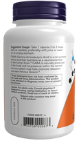 vitaminas b6 -  NOW GABA 500mg 100 Veg. Kapsulių - 2 nuotrauka