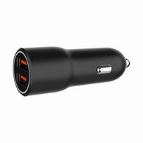 ikrovikliai type 2 - Automobilinis įkroviklis Gembird A2QC36, 2 x USB 3.0 Type A, juoda, 36 W - 6 nuotrauka