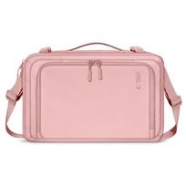 kelionine kuprine - Tech-Protect Defender S50 Backpack for Ryanair & Wizzar, 20L Laptop - Pink - 8 nuotrauka