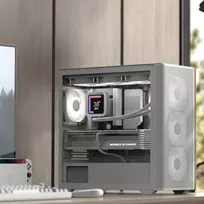 aerocool d301a - Aerocool D301A V2 White (Baltas) - 3 nuotrauka