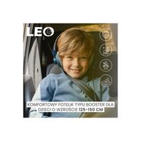 automobiline kedute 15 36 kg - Caretero Leo i-Size, 15-36 kg, Grafitas (Graphite) - 5 nuotrauka