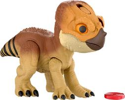 mattel jurassic world - Žaislinė figūrėlė Mattel Jurassic World Rebirth Aquilops Dolores, ruda - 2 nuotrauka