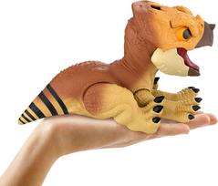 mattel jurassic world - Žaislinė figūrėlė Mattel Jurassic World Rebirth Aquilops Dolores, ruda - 5 nuotrauka