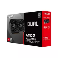 amd radeon rx 9060 xt - ASUS DUAL Radeon RX 9060 XT 8GB GDDR6 - 6 nuotrauka