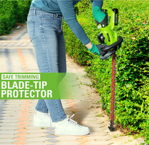 akumuliatorinis genetuvas - Greenworks G24HT56IIK2 - 7 nuotrauka