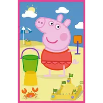 peppa pig delione - Trefl Dėlionė 3x50 Draugystės galia / Peppa Pig 34877 - 2 nuotrauka