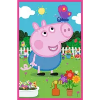 peppa pig delione - Trefl Dėlionė 3x50 Draugystės galia / Peppa Pig 34877 - 3 nuotrauka