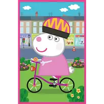 peppa pig delione - Trefl Dėlionė 3x50 Draugystės galia / Peppa Pig 34877 - 4 nuotrauka
