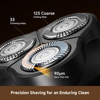 elektrine barzdaskute - Dreame Shaver S7/AS01A Juodas (Black) - 12 nuotrauka