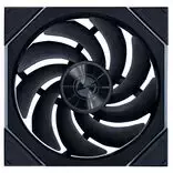 argb ventiliatoriai - Lian Li UNI FAN TL Wireless 140 mm Juodas (Black) - 2 nuotrauka