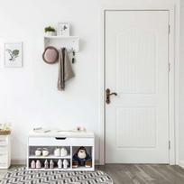 minkstas suolas - Modernus „Loft“ žurnalinis staliukas - 7 nuotrauka