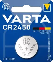 cr2450 baterija - Varta Lithium CR2450 3V 1 vnt. - 4 nuotrauka