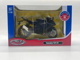 motociklo modelis - MSZ motociklas Yamaha YZF-R1, 1:12 - 4 nuotrauka