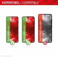 galaxy s22 plevele - Displex "Real 2D Glass Galaxy S22/ S23" Transparent - 5 nuotrauka