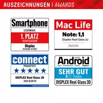 15 pro - Displex "Real 3D Screen Glass Phone 15/ 15 Pro" Black - 6 nuotrauka