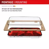 iphone apsauginis stiklas - Displex Premium Glass FC iPhone 16 - 8 nuotrauka