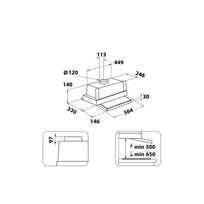 imontuojamas gartraukis - Whirlpool WSK 64 FLS X - 3 nuotrauka