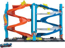 hot wheels trasos - Mattel Hot Wheels Transforming Race Tower HKX43 - 7 nuotrauka