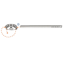 garmin 20mm - Garmin UltraFit 20mm Nailoninė Juosta, Pilka (Gray) - 3 nuotrauka