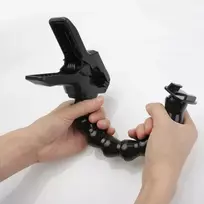 dji priedi - Puluz Holder with clip for sports cameras PU179 - 4 nuotrauka