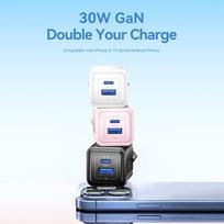 usb 65w charger - MOBILE CHARGER WALL 65W USB/3P WHITE FERW0-EU VENTION - 2 nuotrauka