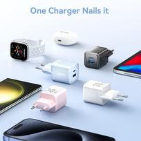 usb 65w charger - MOBILE CHARGER WALL 65W USB/3P WHITE FERW0-EU VENTION - 4 nuotrauka